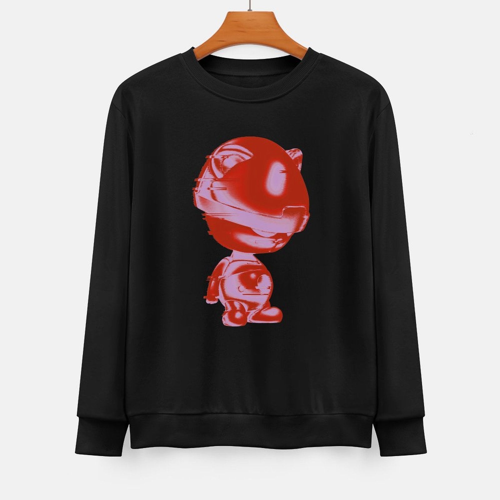 Long Sleeve With Front PatternModernFit Smooth Feel